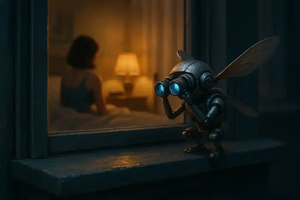 Flying robots can end up acting like mini-spies