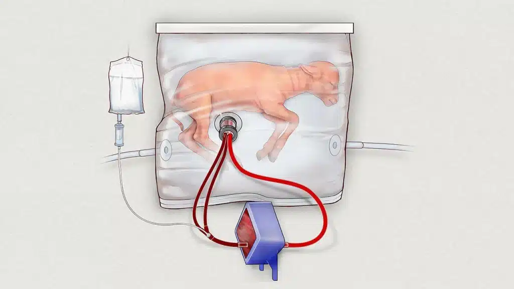 Pregnancy robots could progress based on technology from the biobags that helped premature lambs to develop outside the womb