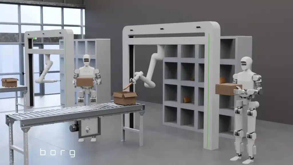 Top humanoid robots: Borg 01 born in Detroit