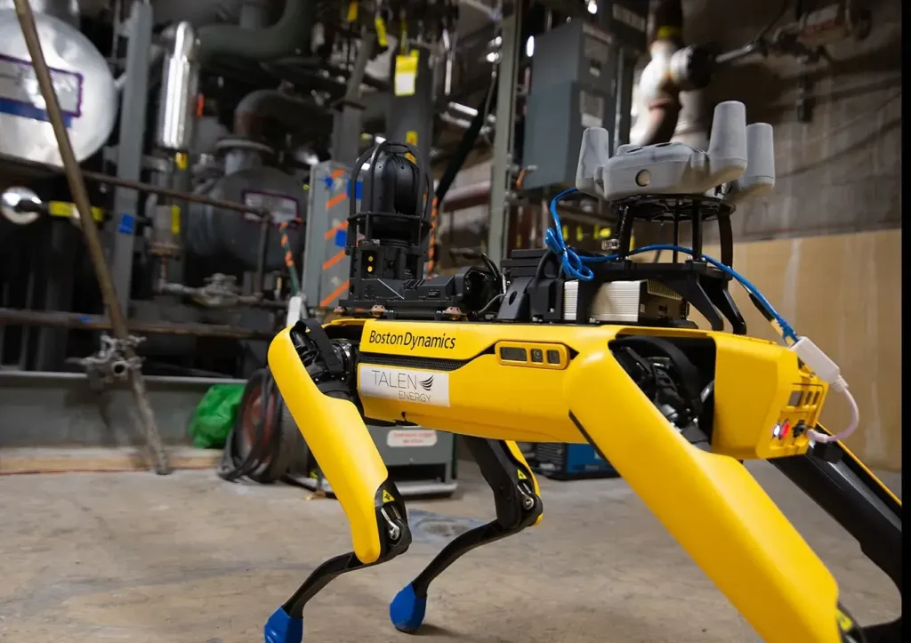 What can robots do that humans cannot do: Boston Dynamics' quadruped Spot 
