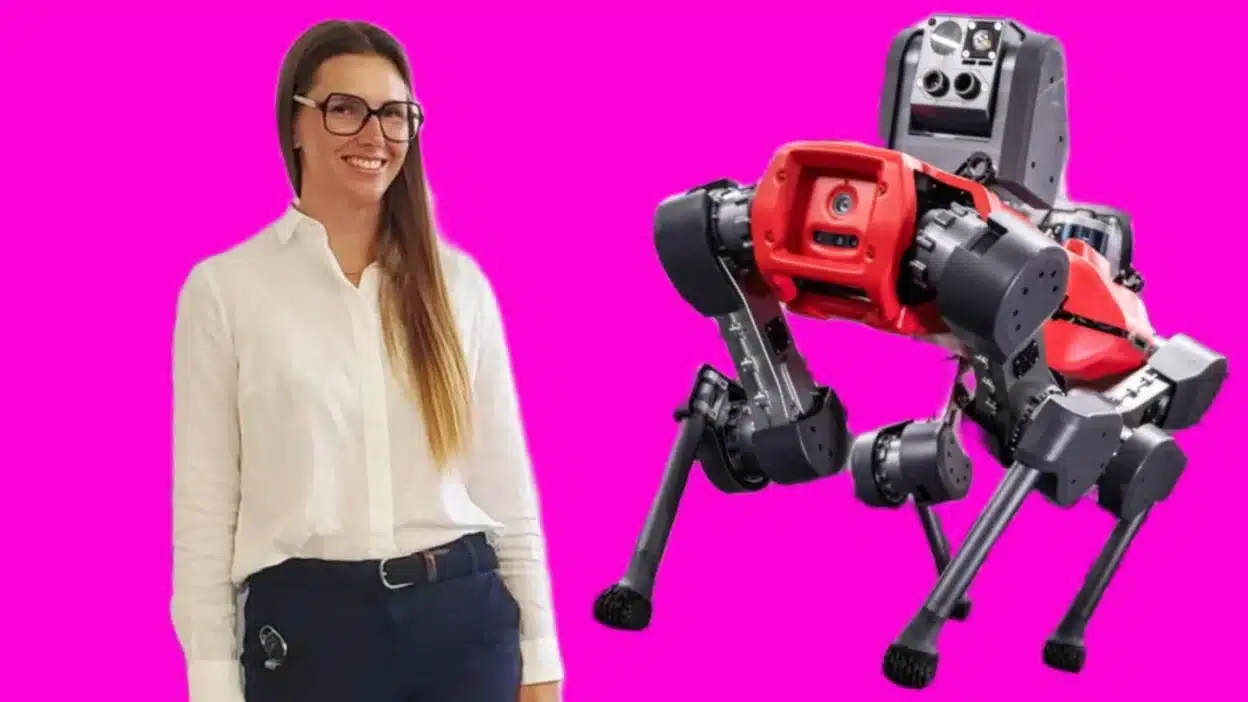 Interview with Kateryna Portmann about industrial robots like ANYmal from ANYbotics